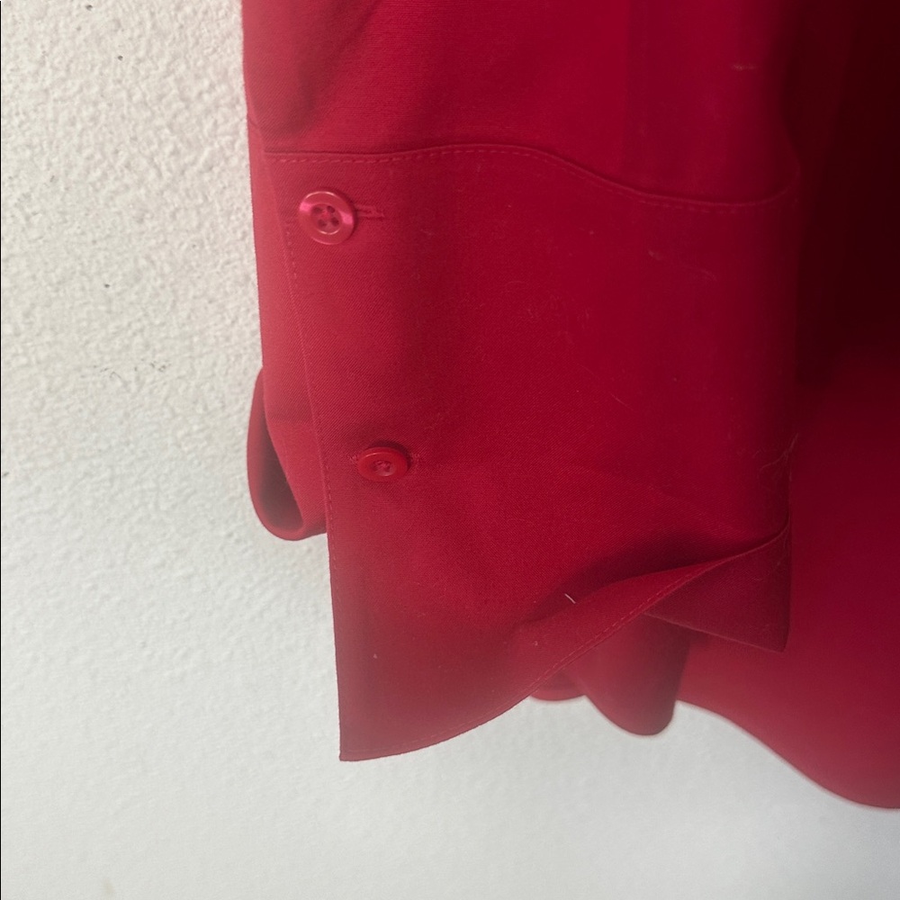 Chicos No Iron S Sateen Tunic Button Front Stiletto Long Sleeve NWOTChico 4 =XL - Picture 3 of 7